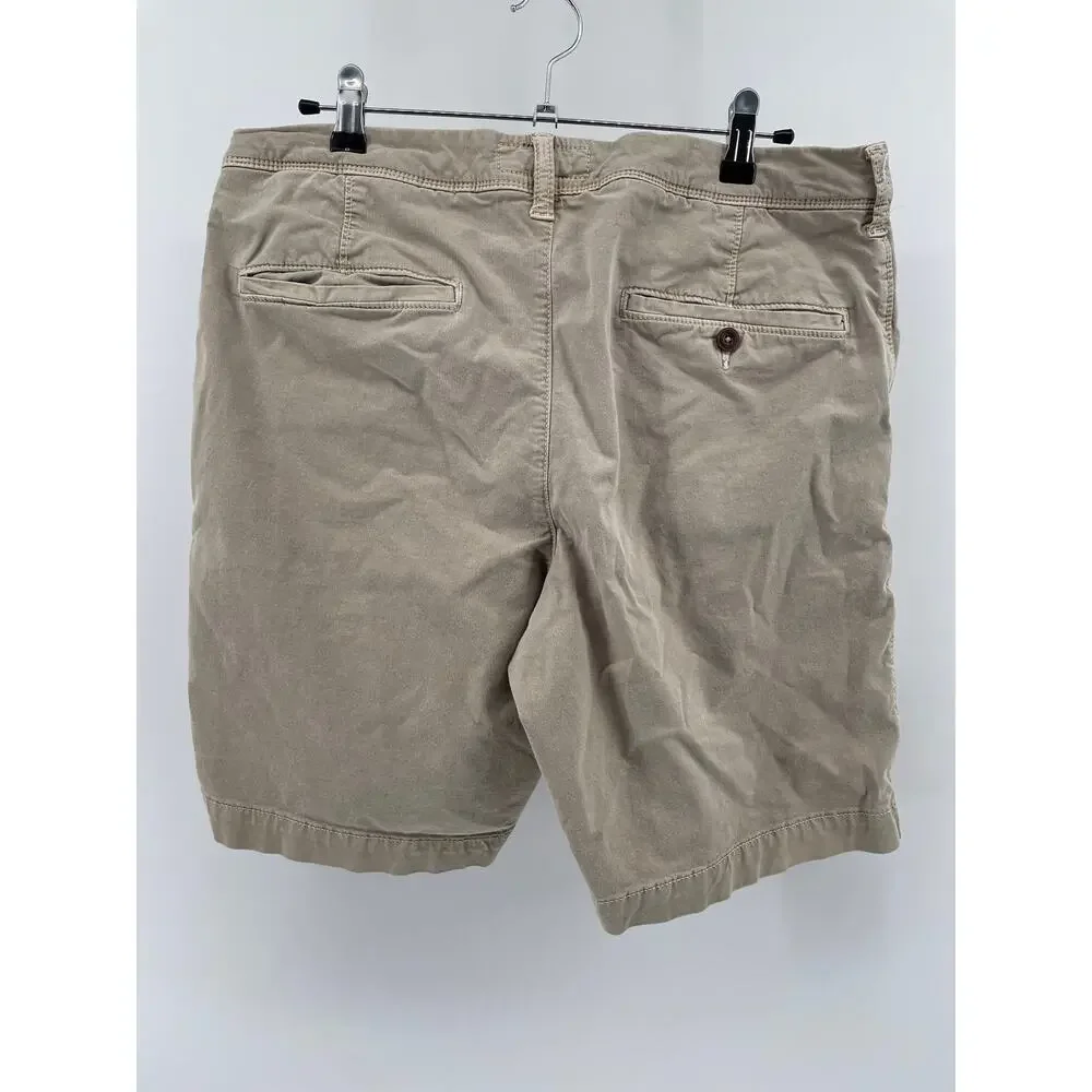 American Eagle Outfitters Chino Shorts Men’s 34 Khaki Next Level Stretch
